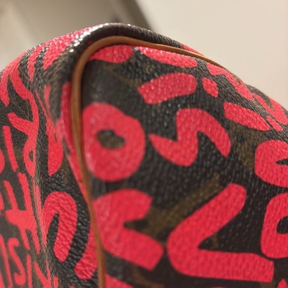 Limited edition LV Stephen Sprouse graffiti Speedy 30. - Picture 9 of 16